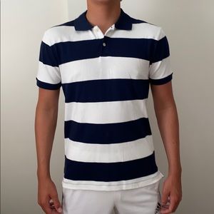 NWT Gap Men’s SS Striped Pique Polo